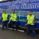 Sicherheitswesten im Einsatz